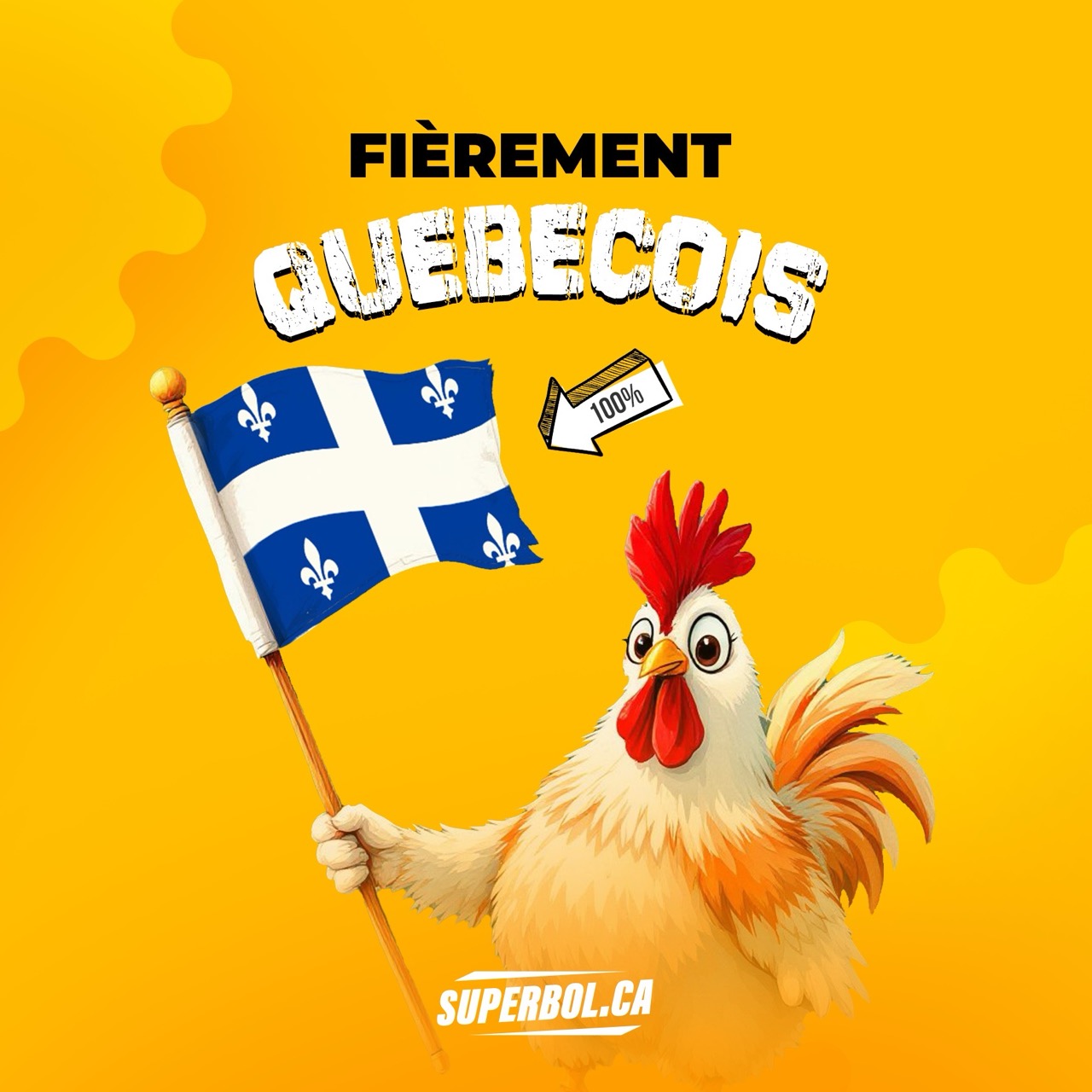 Fierement Quebecois post.